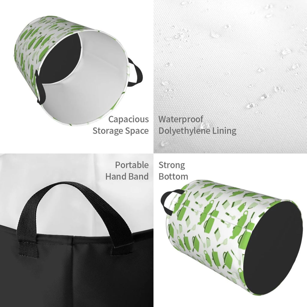 Collapsible Waterproof Laundry Hamper B889185