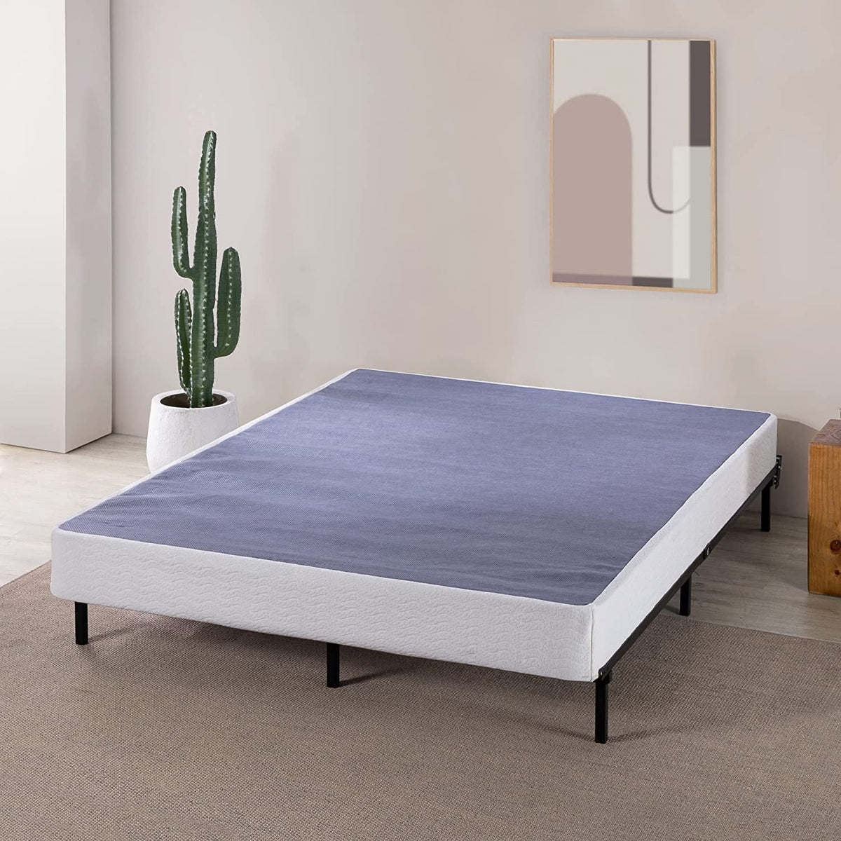 7 Inch Metal Queen Box Spring Mattress Foundation M381