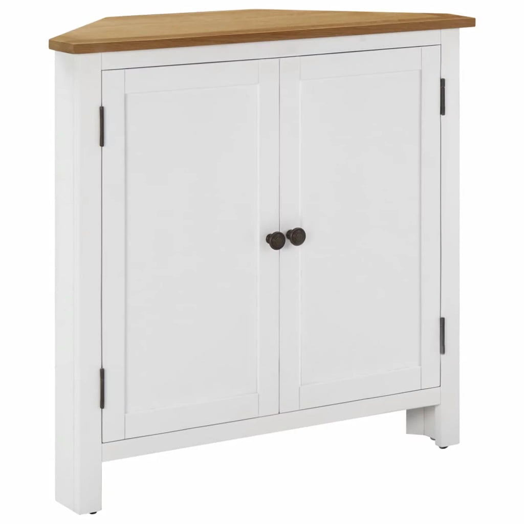 Solid Oak Wood Corner Cabinet N5311