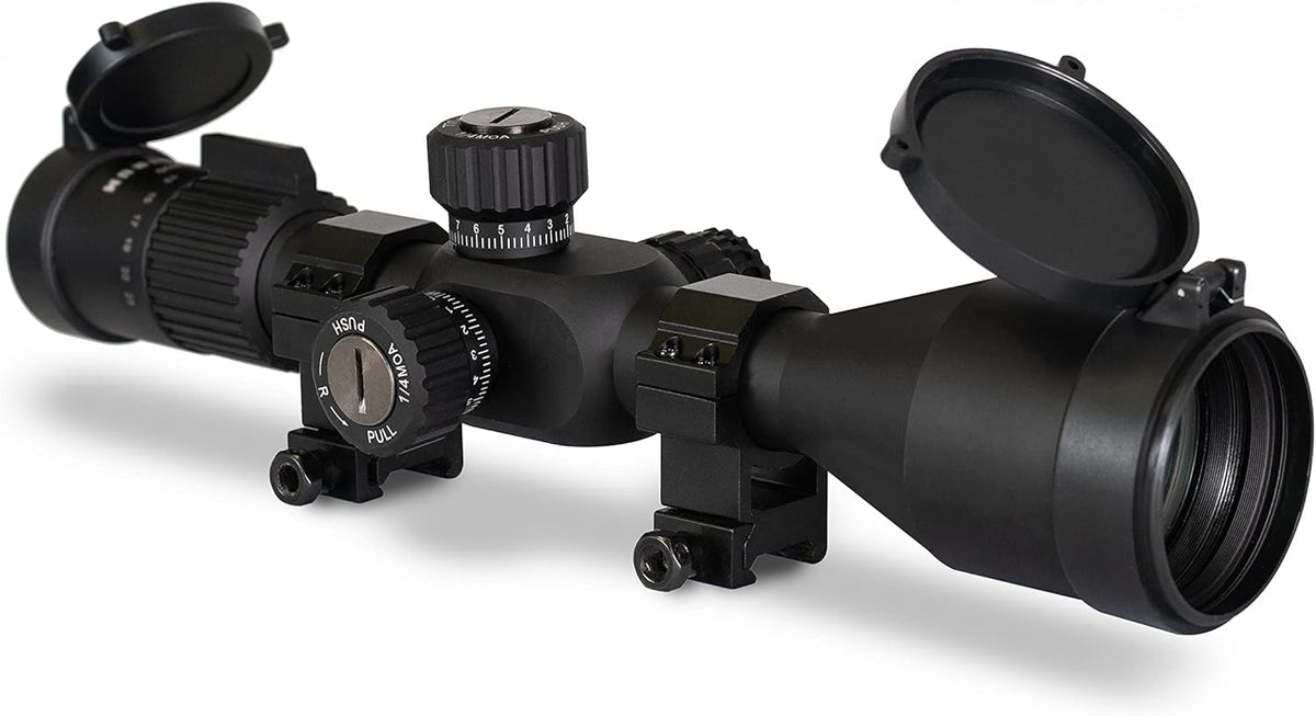 3-18x50 First Focal Plane Rifle Scope with Illuminated MOA Reticle K678
