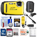 Yellow Waterproof Wi-Fi Digital Camera with 32GB Card Y883515