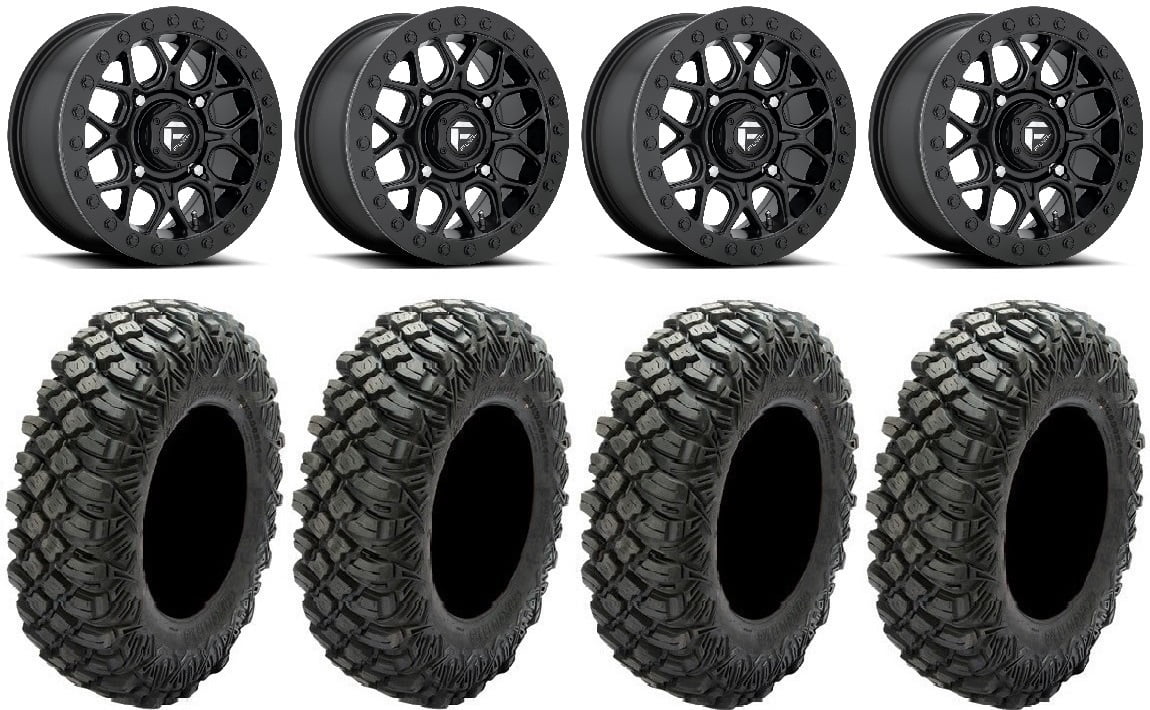 Black 15" Wheels 35" Tires U1410