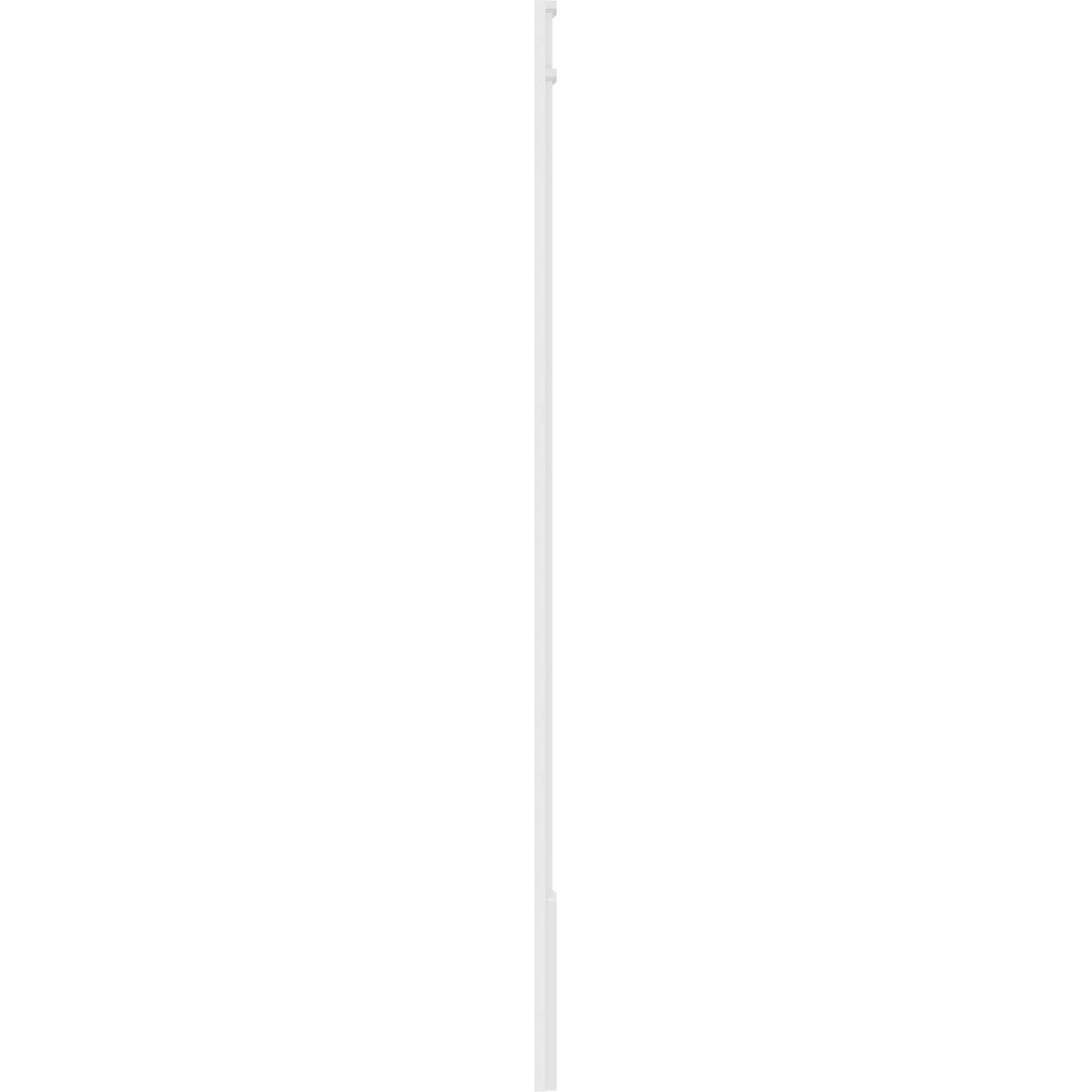 Plain PVC Pilaster with Standard Capital & Base (Pair) B278
