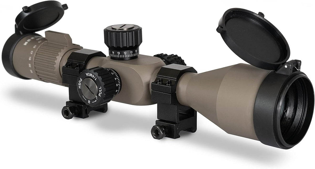 3-18x50 First Focal Plane Rifle Scope with Illuminated MOA Reticle K678