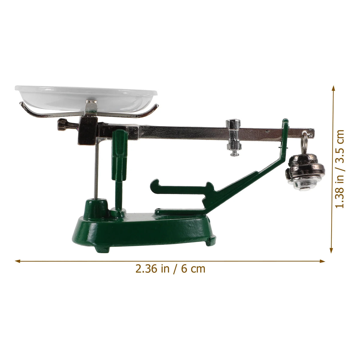 Miniature Metal Weighing Balance Toy F3653