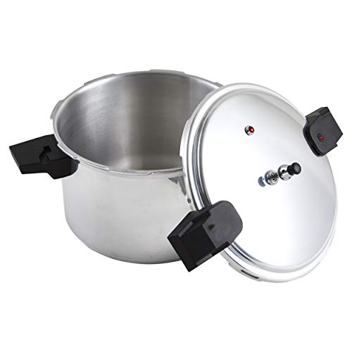 16-Quart Silver Aluminum Pressure Cooker C141557