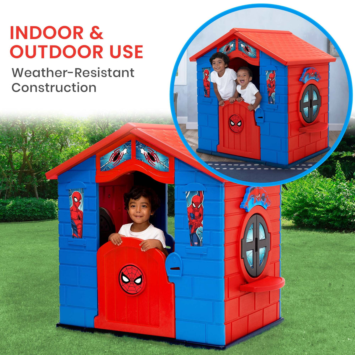 Plastic Indoor/Outdoor Playhouse O652