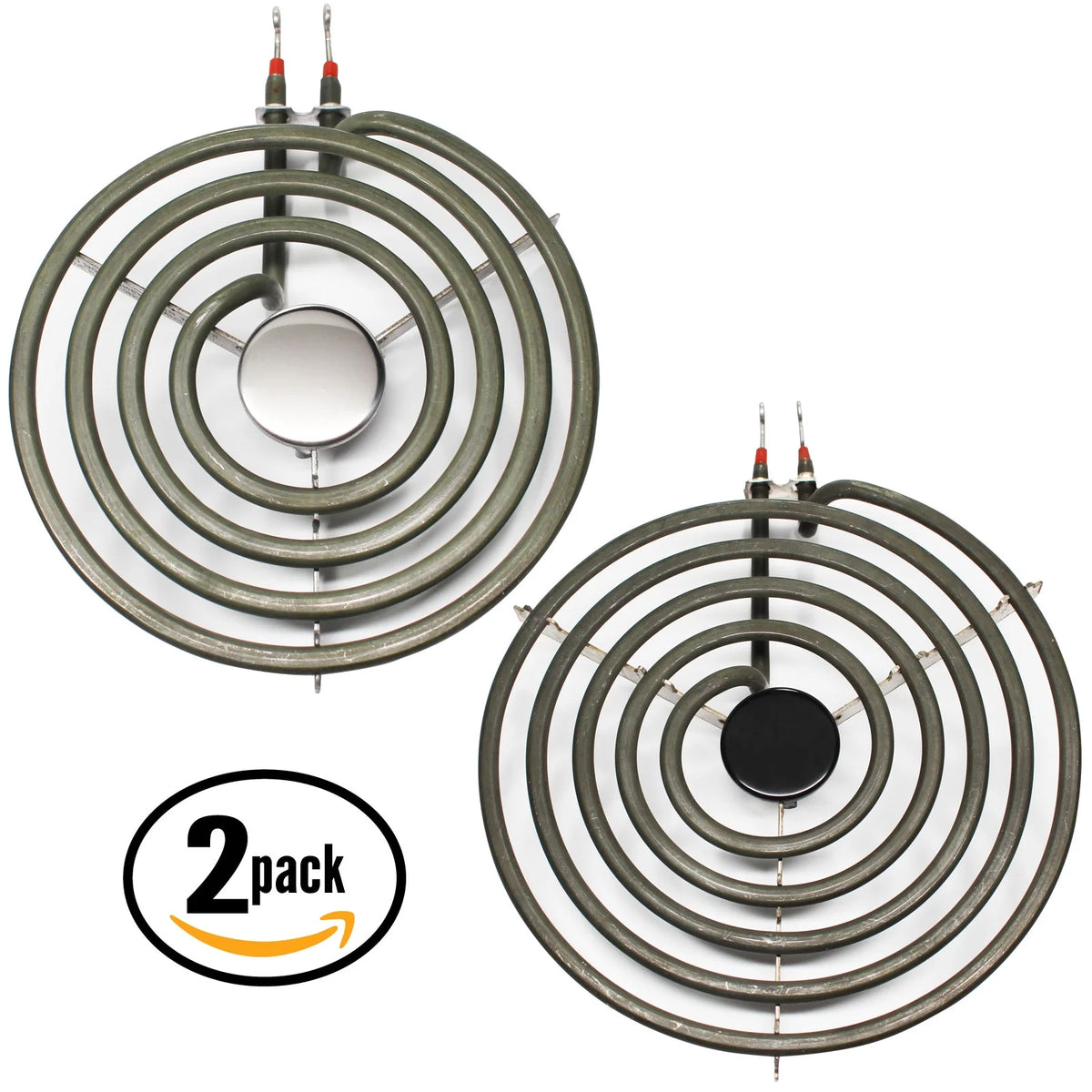 2-Pack 8 inch 5 Turns & 6 inch 4 Turns Surface Burner Elements I7151