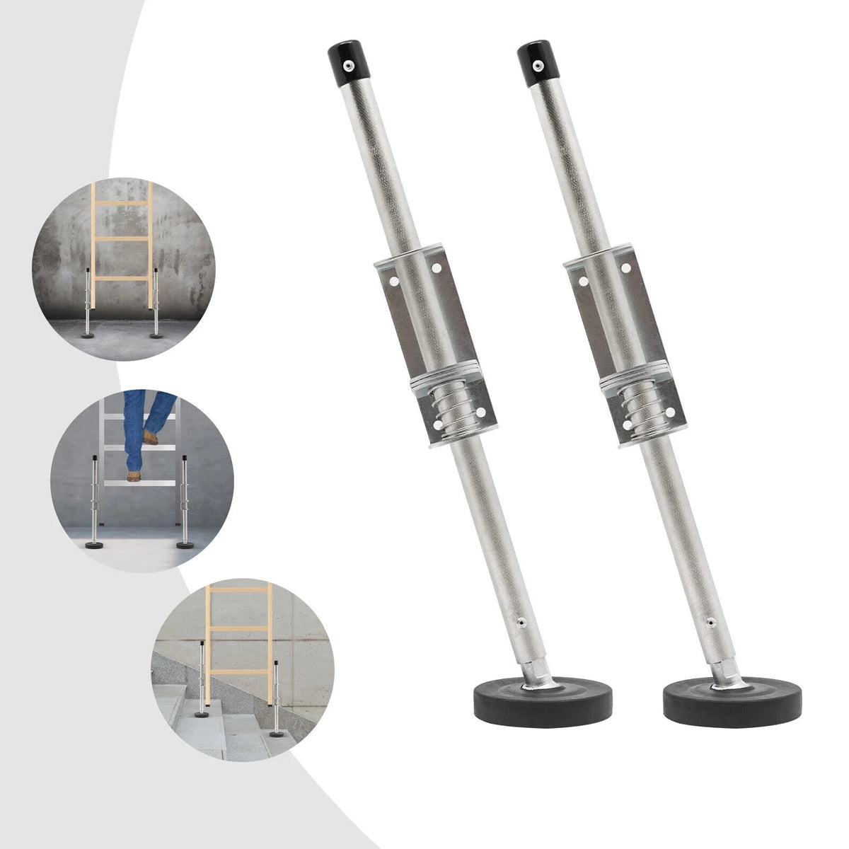 Adjustable Ladder Leveler Stabilizer Leg Tool 330 lbs T24056