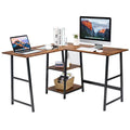 Rustic Home Office Corner Desk M40281