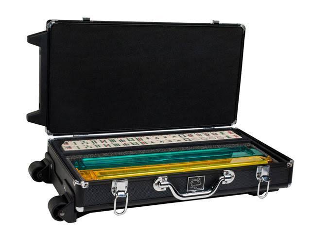Ivory Tiles - Wheeled Aluminum Case - Black M539