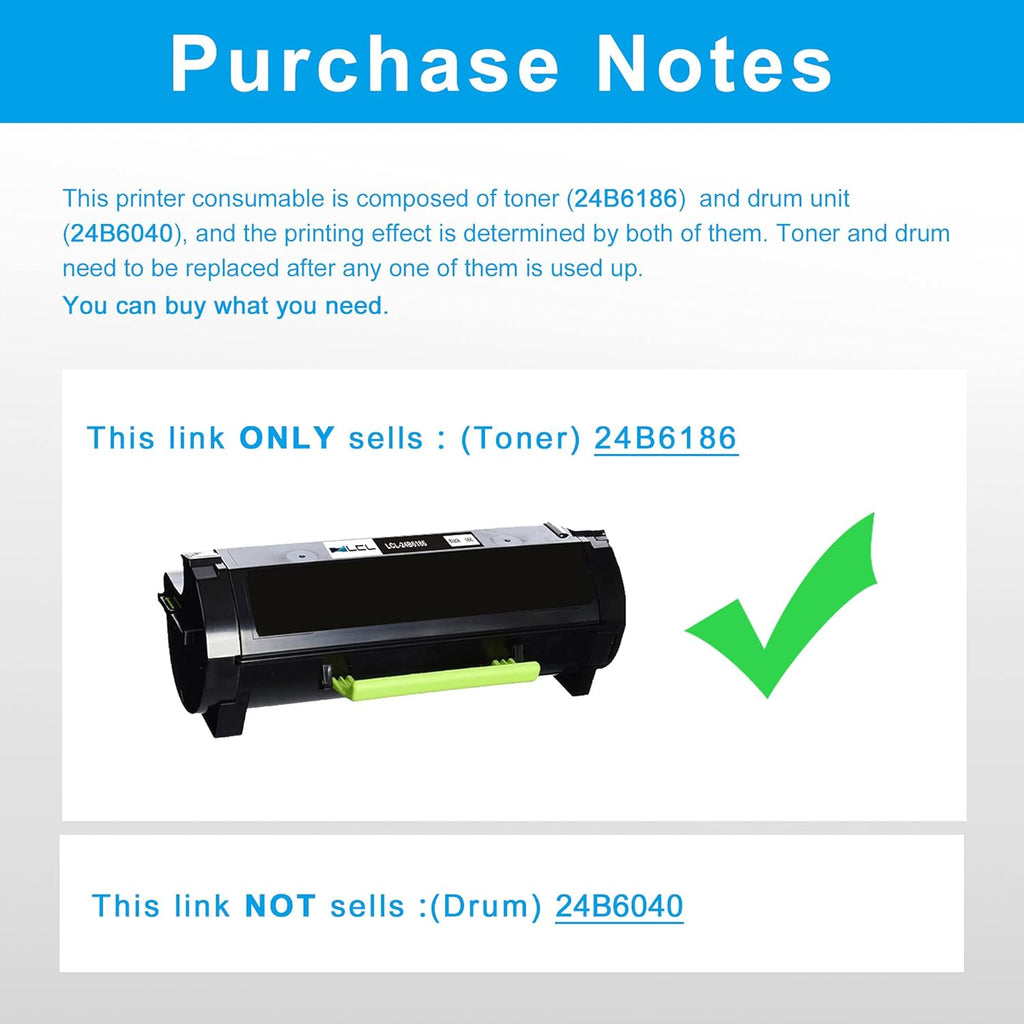 Compatible Toner Cartridge Replacement 16000 Pages 1-Pack Black K21014