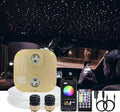20W Dual-Head RGBW Twinkle Fiber Optic Star Ceiling Light Kit 1100pcs T412835