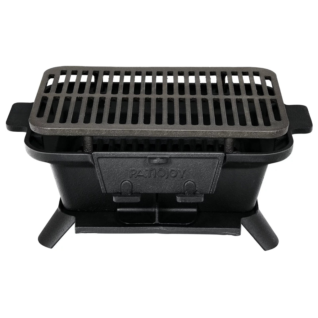 Portable Heavy Duty Cast Iron Charcoal Grill X32080