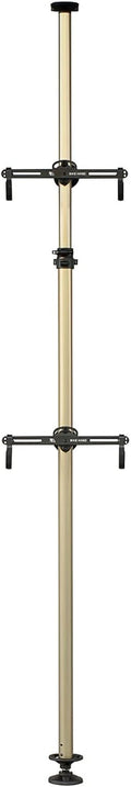 Floor to Ceiling Indoor 2 Bike Bicycle Vertical Dual Hanger Parking Rack Storage Pole Stand A821
