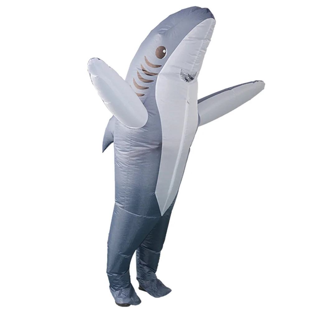 Grey Dolphin Inflatable Costume B479