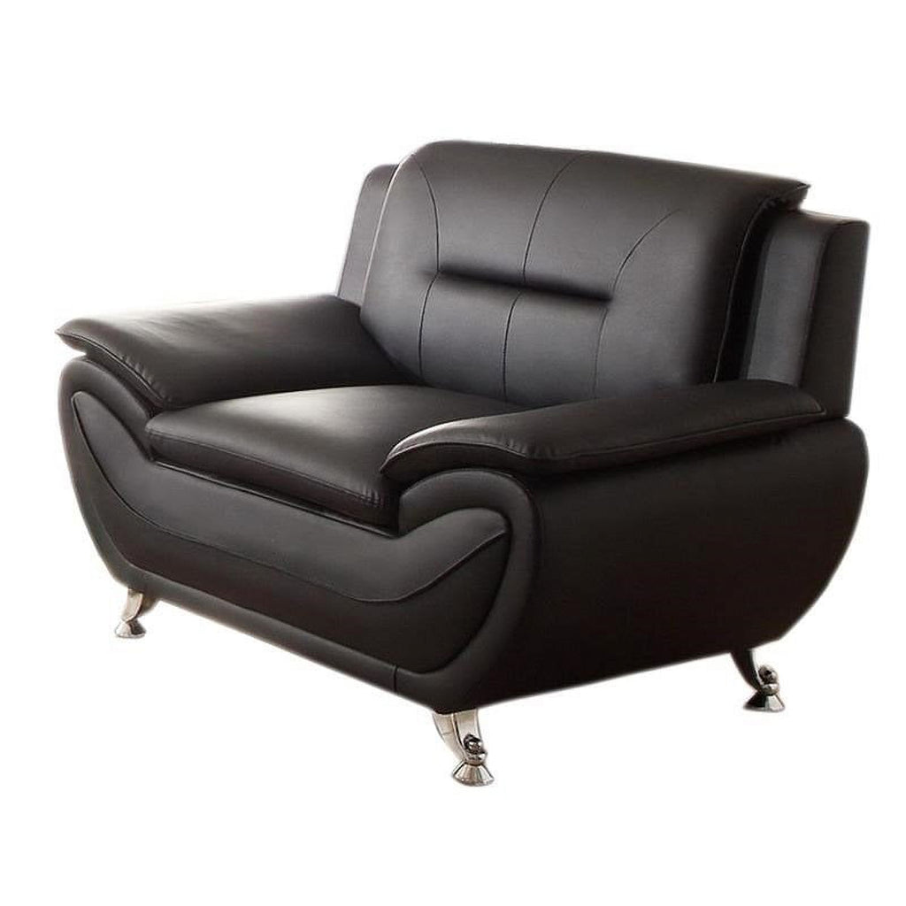 3 Piece Black Living Room Set L2903