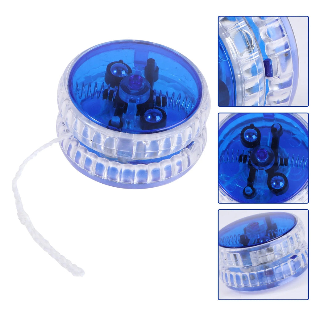 Blue LED Luminous Yoyo with String Q97283