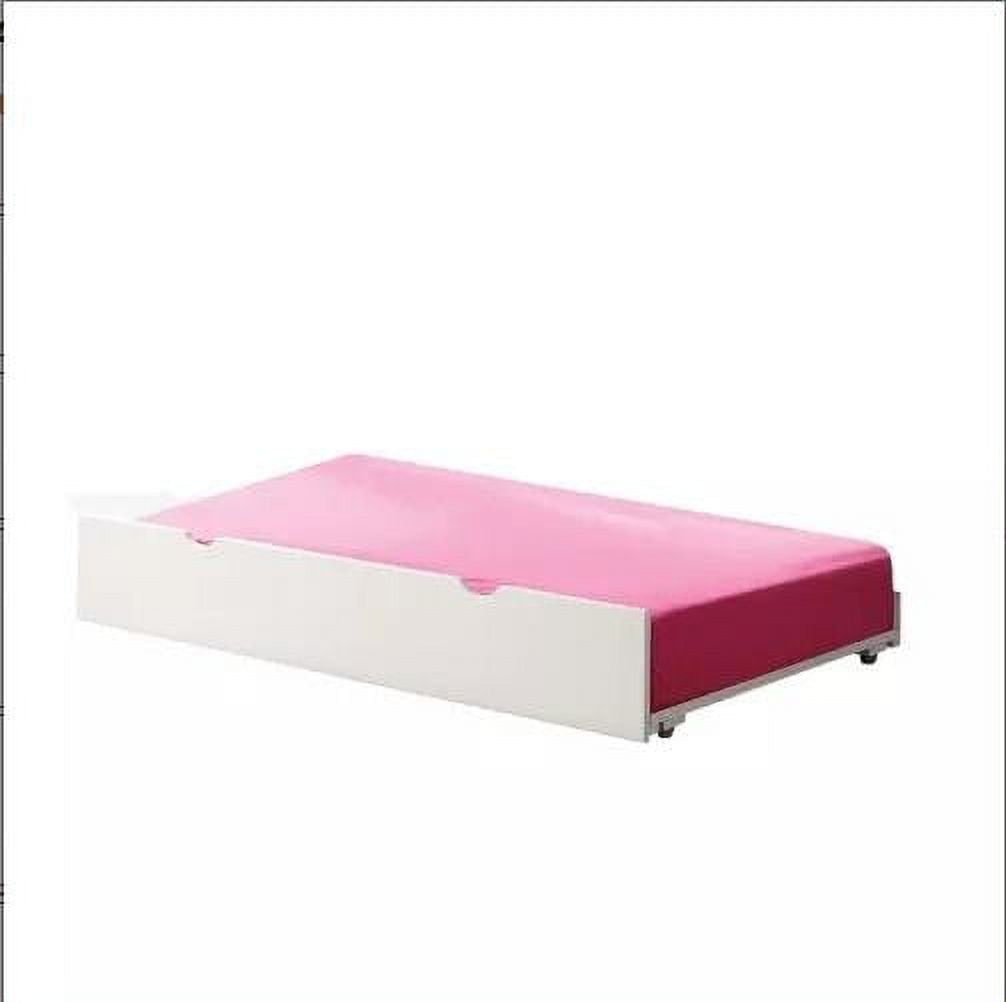 White Twin Trundle with Pull Down Bed J321464