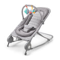 2-in-1 Baby Bouncer & Rocker, Light Gray Tweed B609157