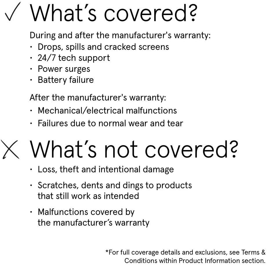 4 Year Laptop Accident Protection Plan with Tech Support Y181