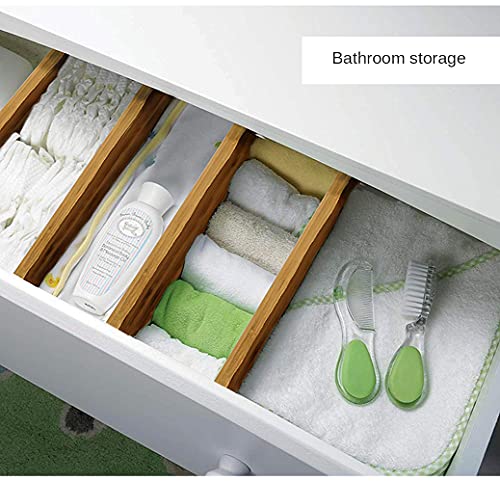 Bamboo Drawer Dividers Set of 4 Adjustable 13"-17" Y8653