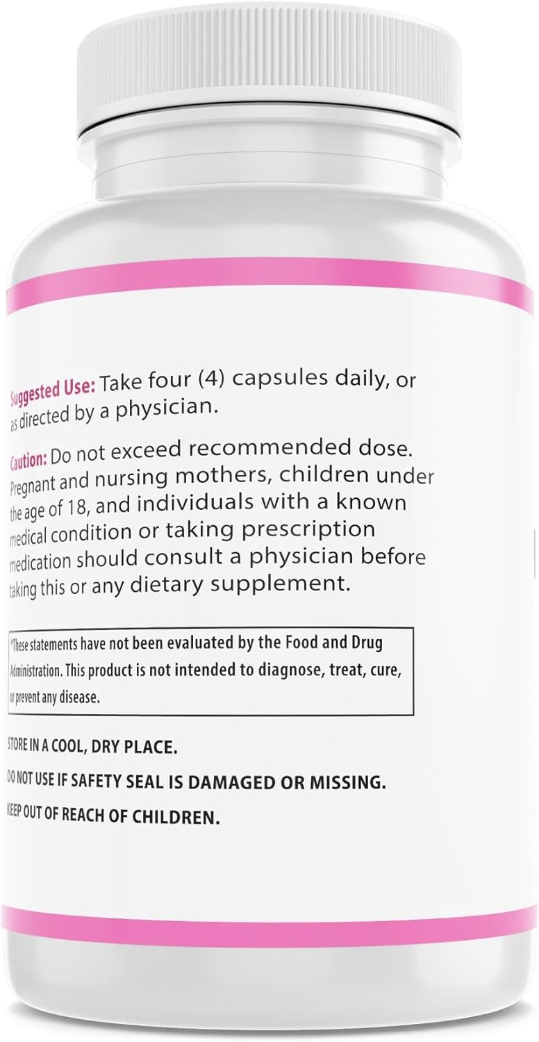 2050mg per Serving 120 Capsules Inositol Supplement H3928