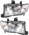 Headlight Assembly Unit Pair for Honda Ridgeline 2009-2014 Driver and Passenger Side T73999