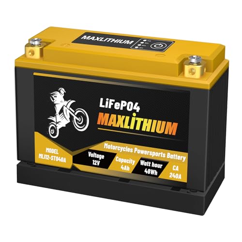 12V 12Ah 720A Lithium Powersports Battery with Smart BMS Z63722