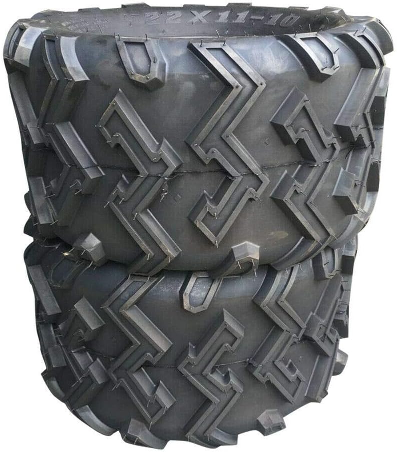 2pcs 22x11-10 4PR ATV UTV Tubeless Tires L7219