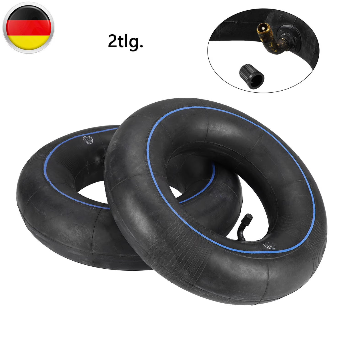 Bent Valve Tire Inner Tube 13x5.00-6 M985017