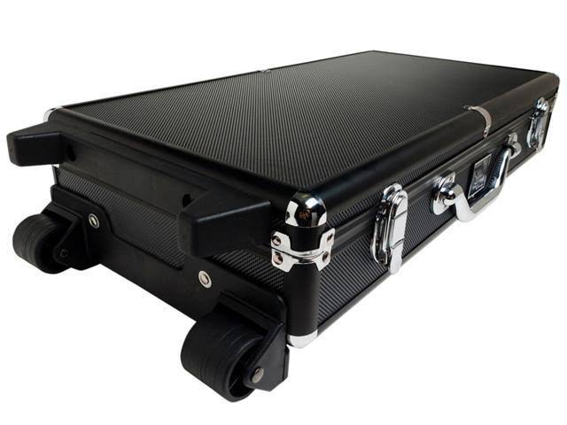 Ivory Tiles - Wheeled Aluminum Case - Black M539