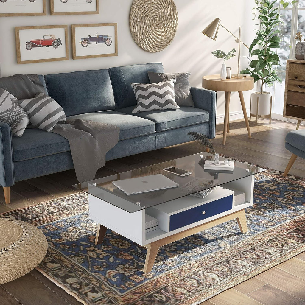 Blue Two-Tone Coffee Table P146786