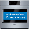 30 in. Built-In Single Electric Convection Wall Oven in Stainless Steel M42203