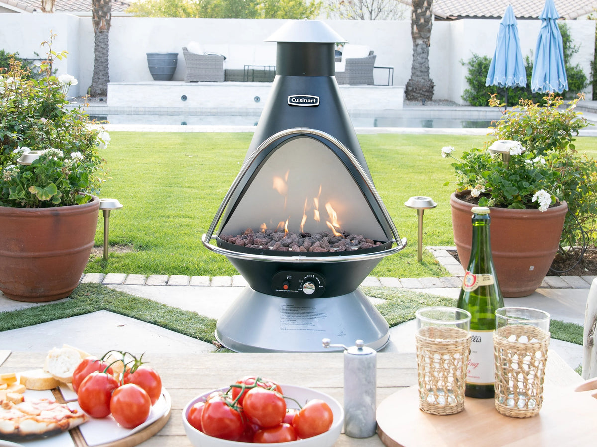 Propane Fire Pit with Tip-Over Safety Switch D273