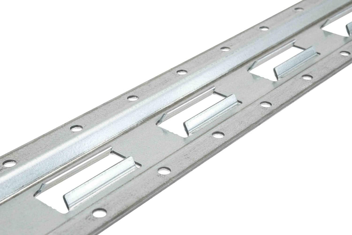 8 Pack 5' Vertical E-Track Galvanized Steel Tie-Down Rail W1191
