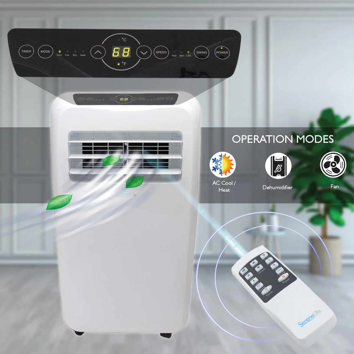 Portable Room Air Conditioner And Heater (10,000 BTU) P21370