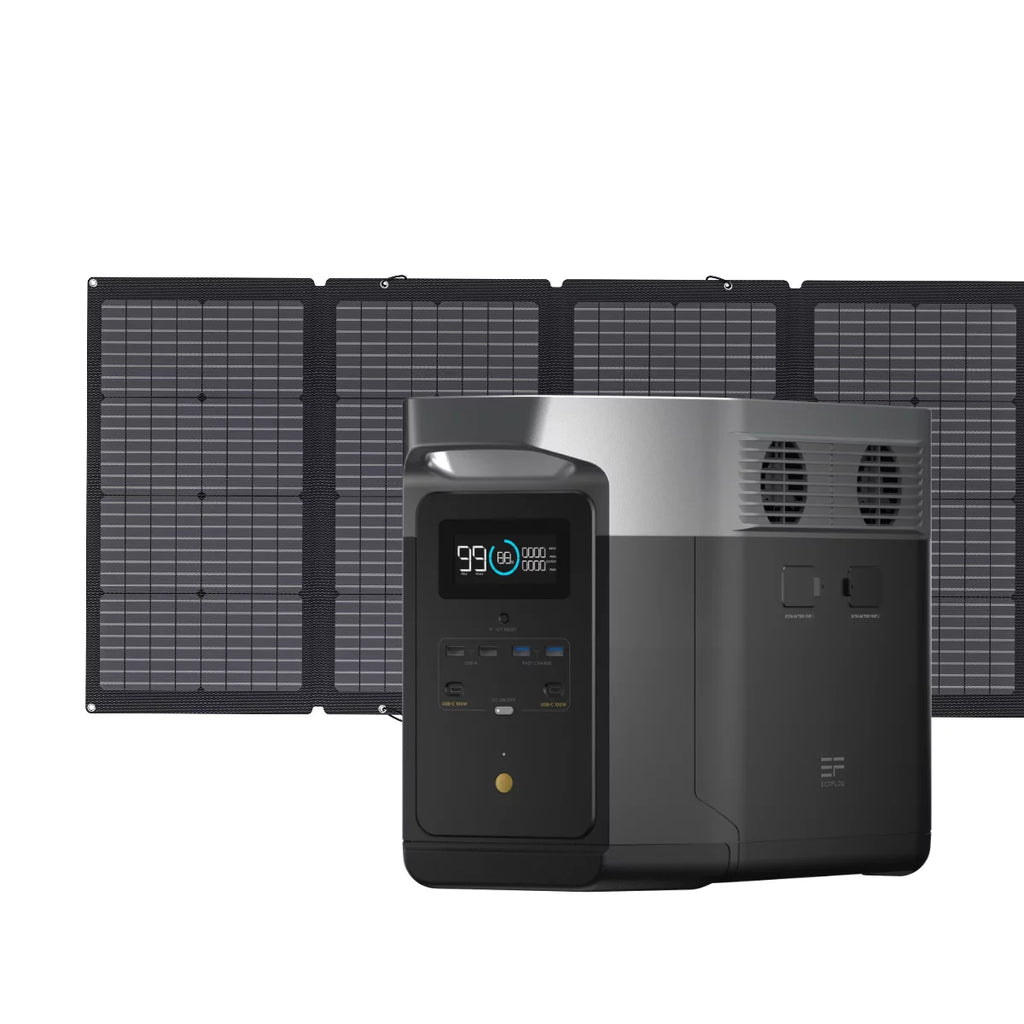 1600W Portable Power Station 1612Wh Solar Generator C2946