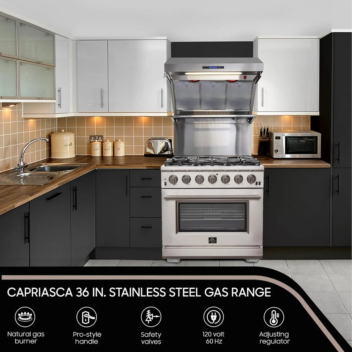 36" Freestanding Gas Range X582952