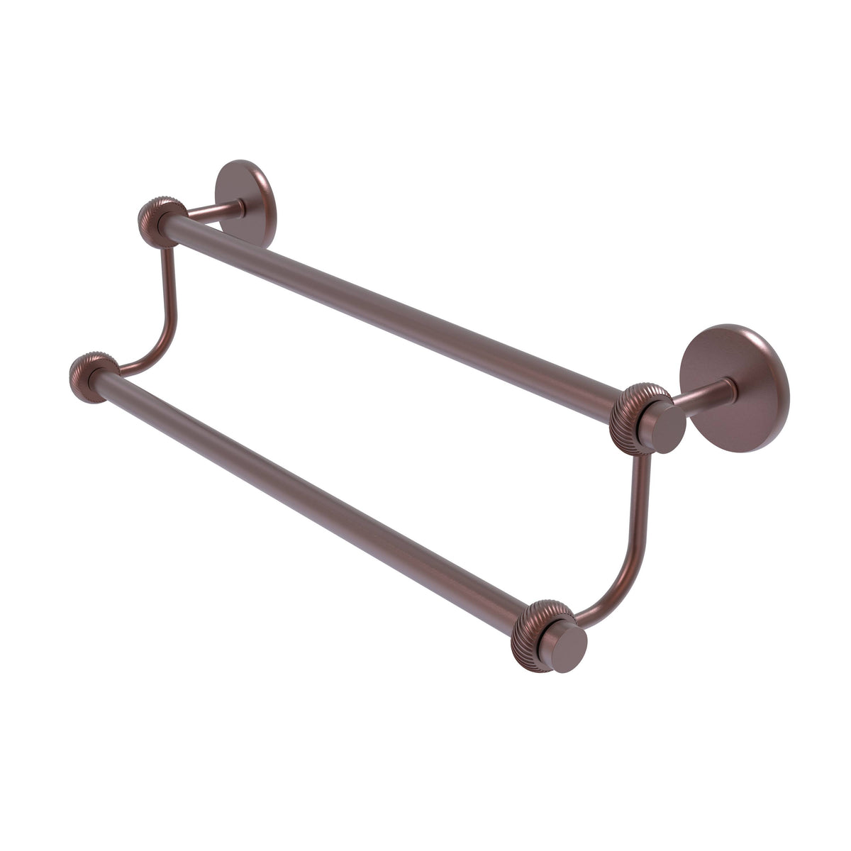 24 inch Double Towel Bar Antique Copper U387166