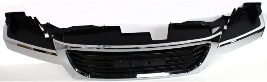 Grille Assembly Chrome Shell Black Insert Plastic D70864