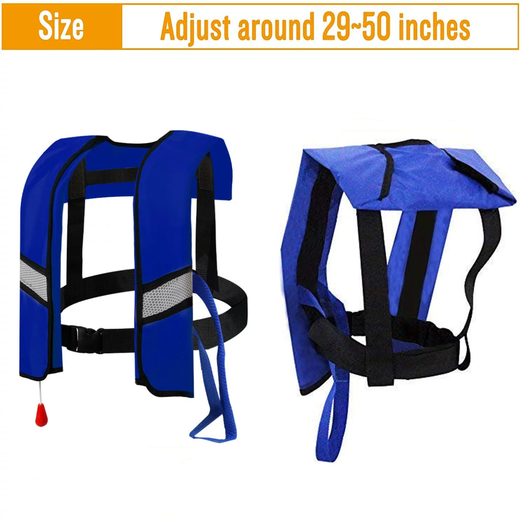 2Pack Automatic Inflatable Life Jacket with Whistle W9741
