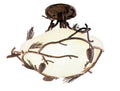 Ponderosa Semi-Flush Incandescent Lighting S361