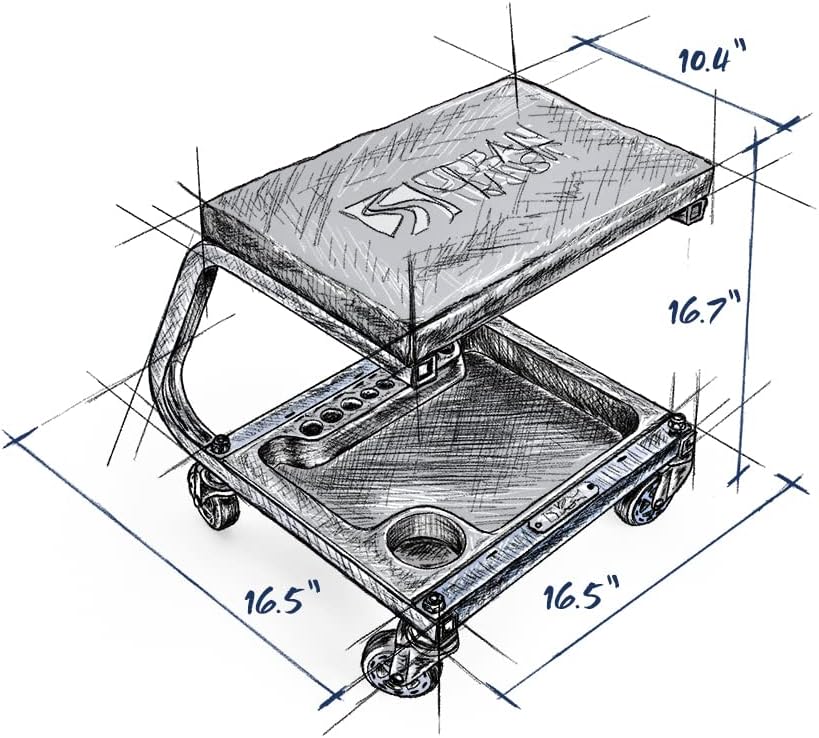 Shop Stool, 350 lbs. Capacity, Pack of 2 H21578