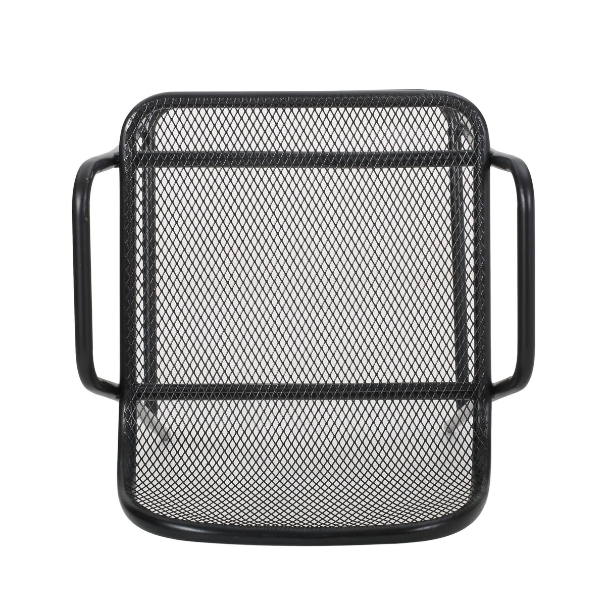 Matte Black Iron Barstool Set of 2 E996