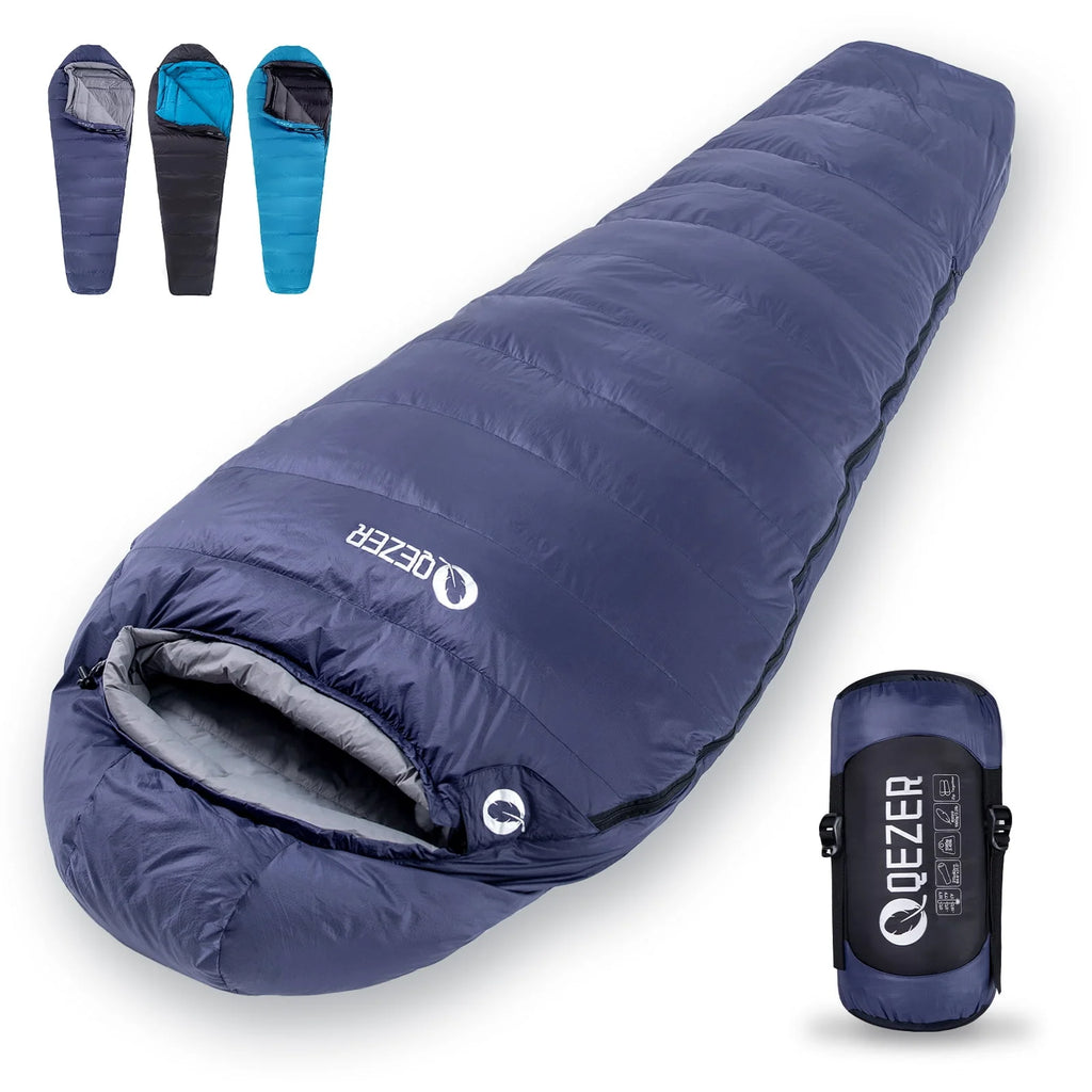 Down Sleeping Bag for Adults with Compression Sack Z810540