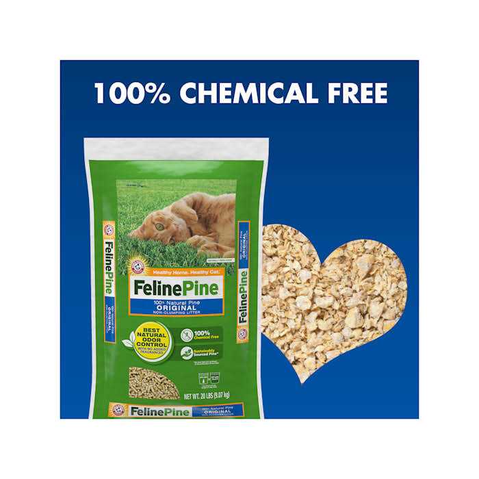 Feline Pine Cat Litter Original U387037