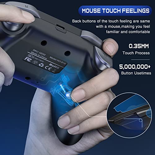 Wireless Switch Controller with Back Buttons, Programmable, Turbo Function Y737028