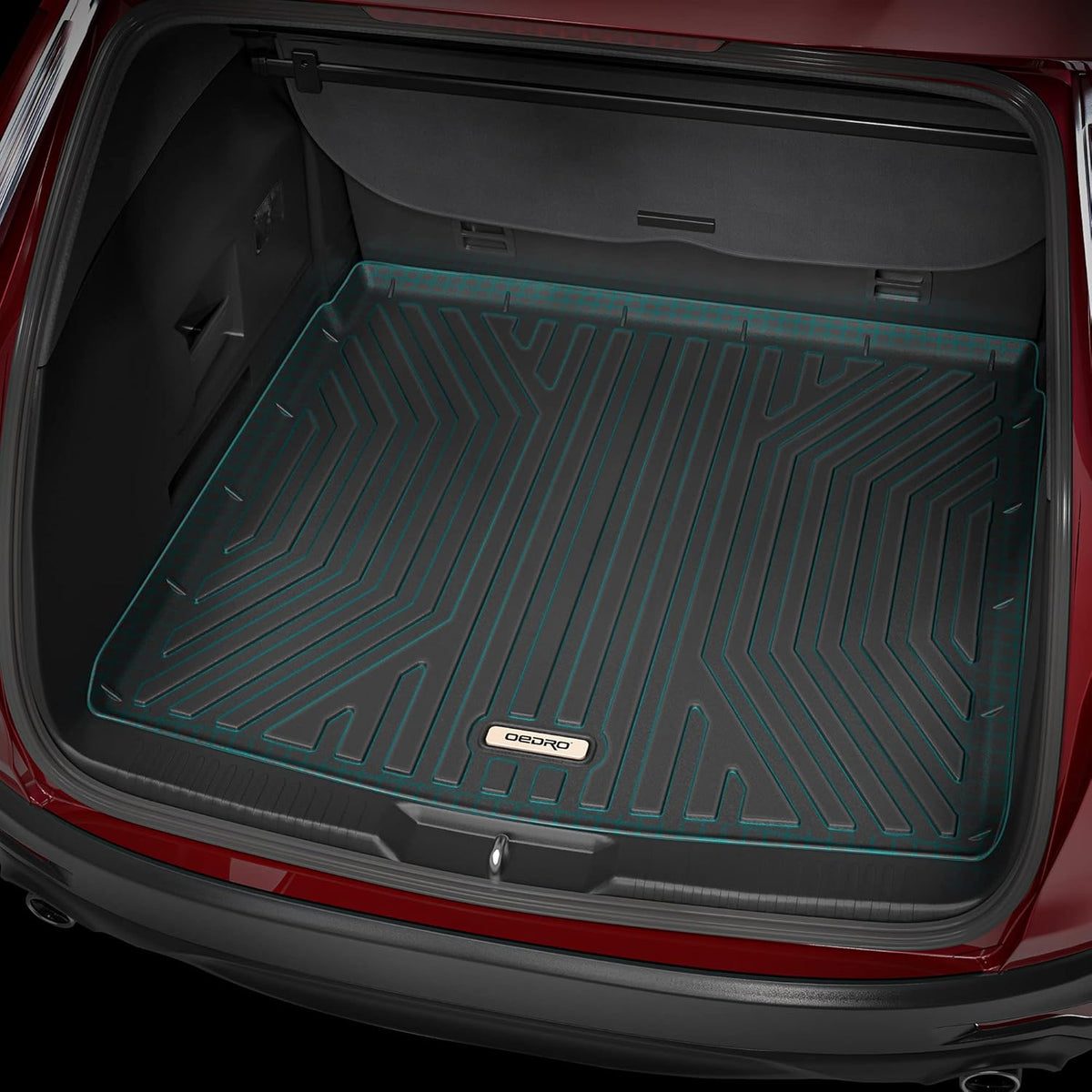 Black TPE Cargo Liner Trunk Mat F919