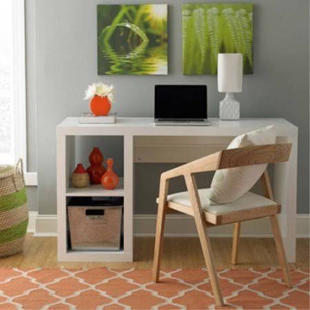 Cube Organizer Desk Made of Medium-density Fibreboard Wood I28850